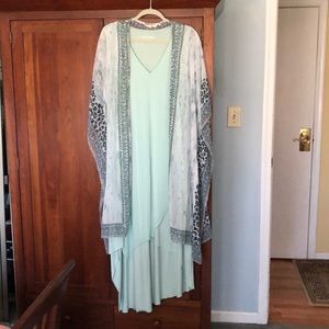 Sleeveless Dress with wrap